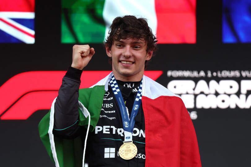 Andrea Antonelli logra su quinta victoria consecutiva en F1
