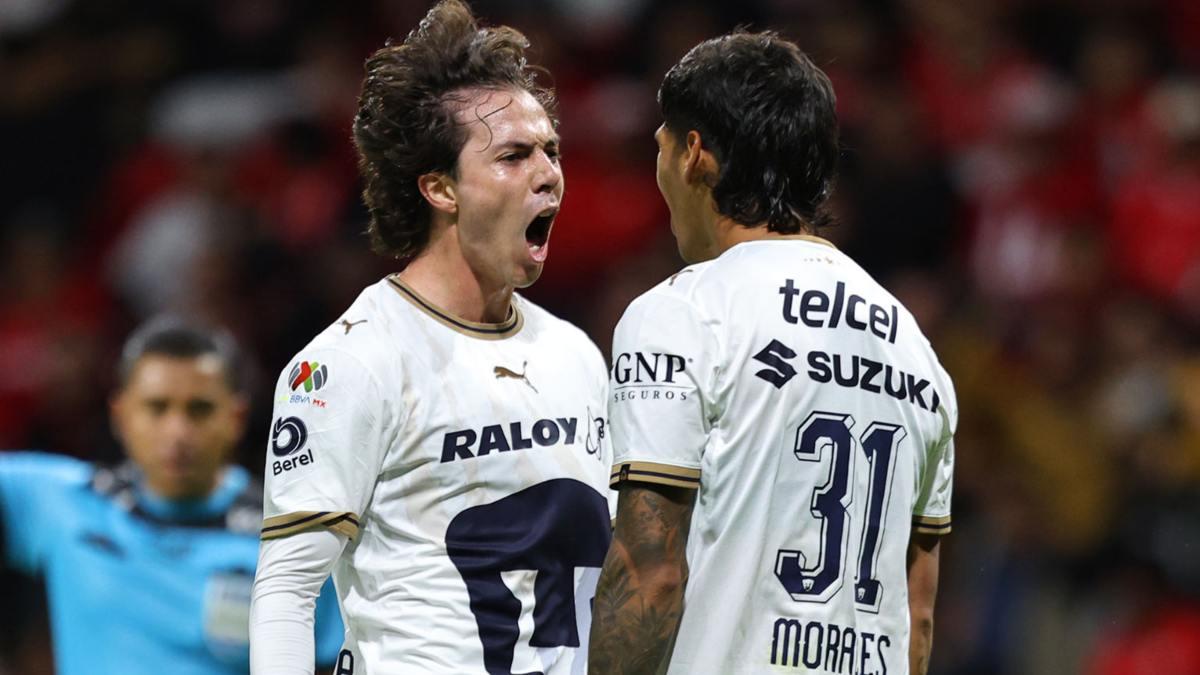 Pumas se lleva una valiosa victoria en su visita al Toluca