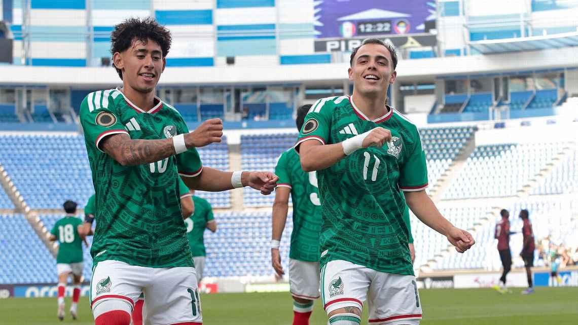 México vs Costa Rica en el Campeonato Sub-20 de la Concacaf