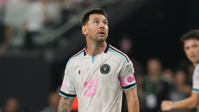 Messi y el Inter Miami debutan en Leagues Cup ante San Luis