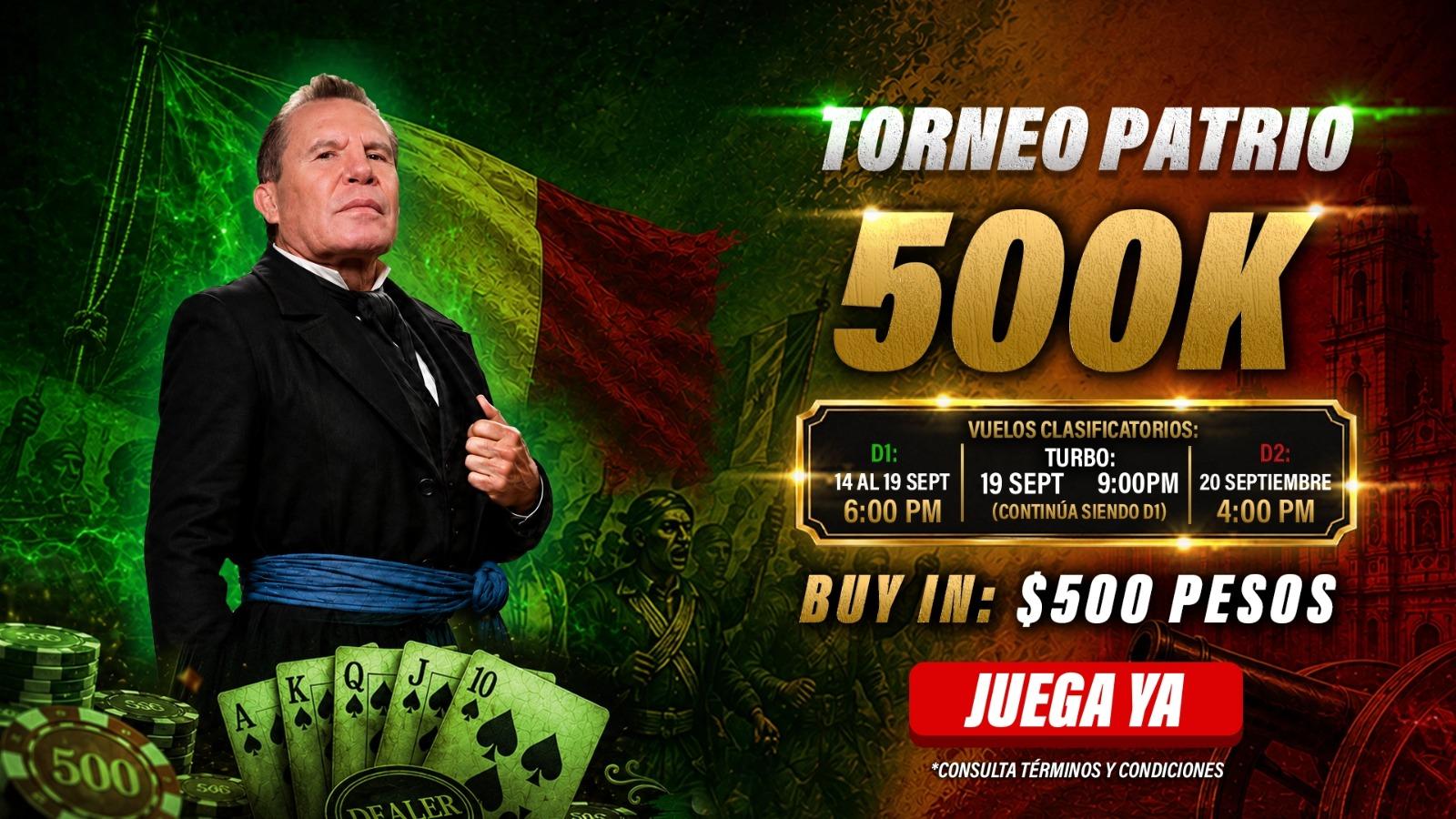 Gana 500k desde cero con Team México Poker
