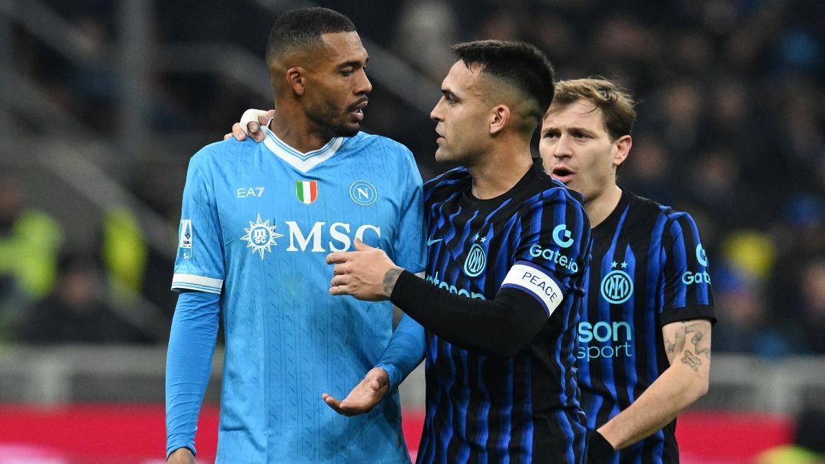 Inter vs Napoli: duelo de candidatos al título de la Serie A
